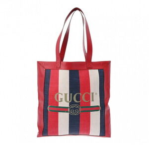 Gucci Soho Chain Tote Tricolor Leather Canvas Bag